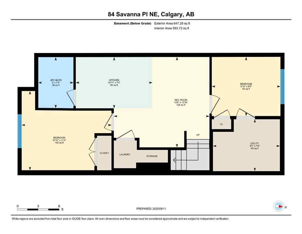 MLS® A2263051 - 84 Savanna Place NE in Saddle Ridge Calgary, Residential