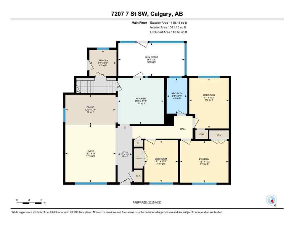MLS® A2263060 - 7207 7 Street SW in Kingsland Calgary, Residential