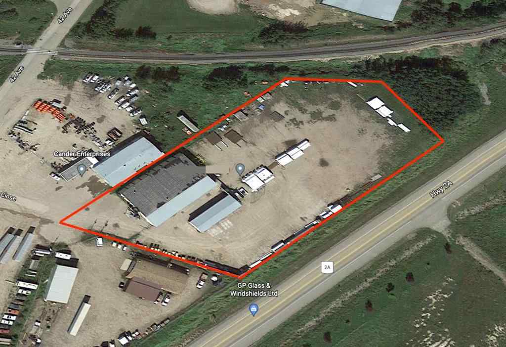 MLS® A2263063 - 4211 53 Street Close  in NONE Innisfail, Commercial