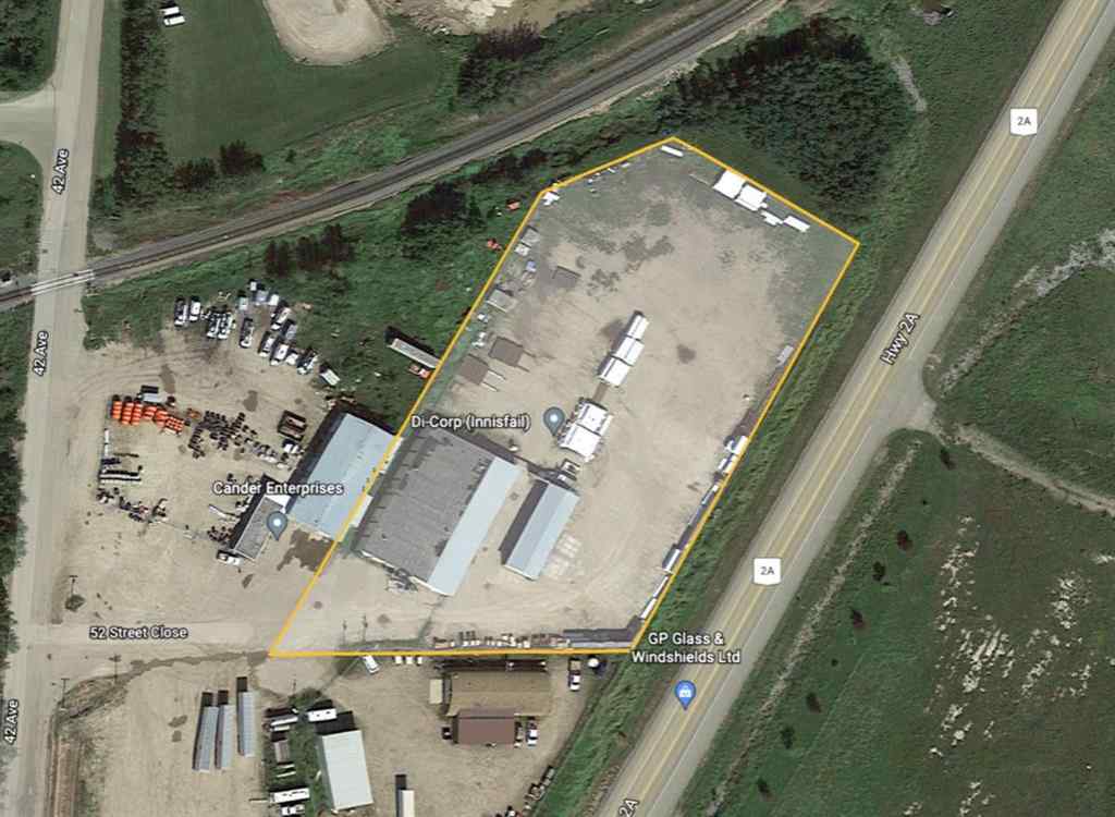 MLS® A2263063 - 4211 53 Street Close  in NONE Innisfail, Commercial