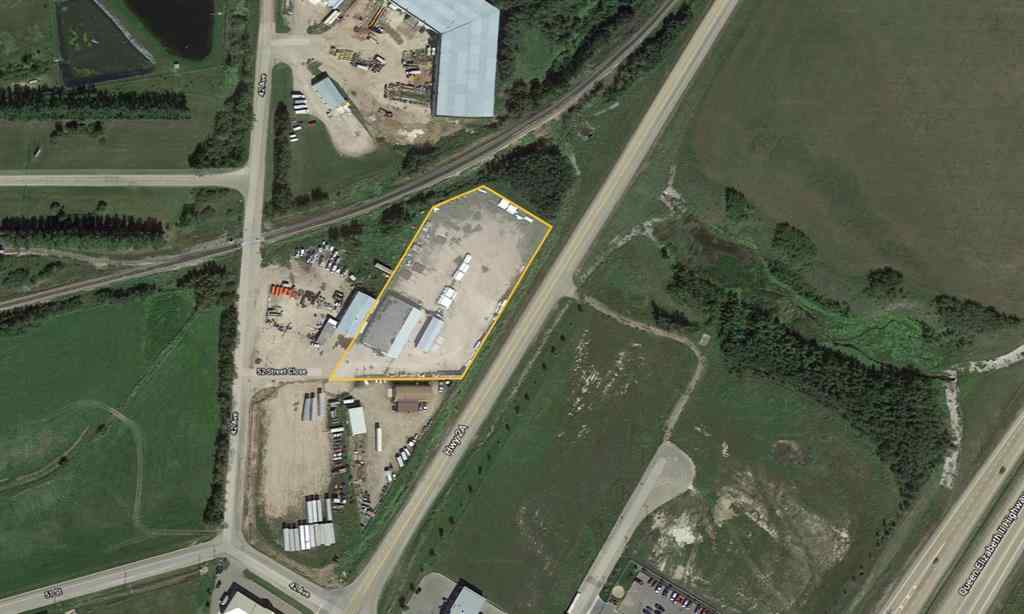 MLS® A2263063 - 4211 53 Street Close  in NONE Innisfail, Commercial