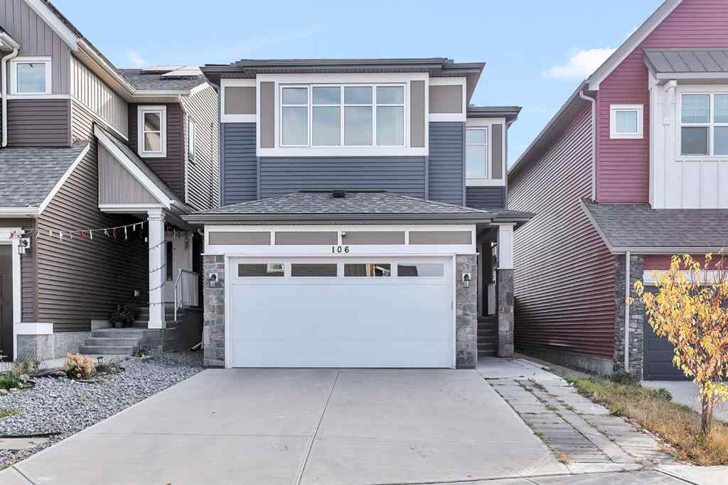 MLS® A2263068 - 106 Lucas Crescent NW in Livingston Calgary, Residential