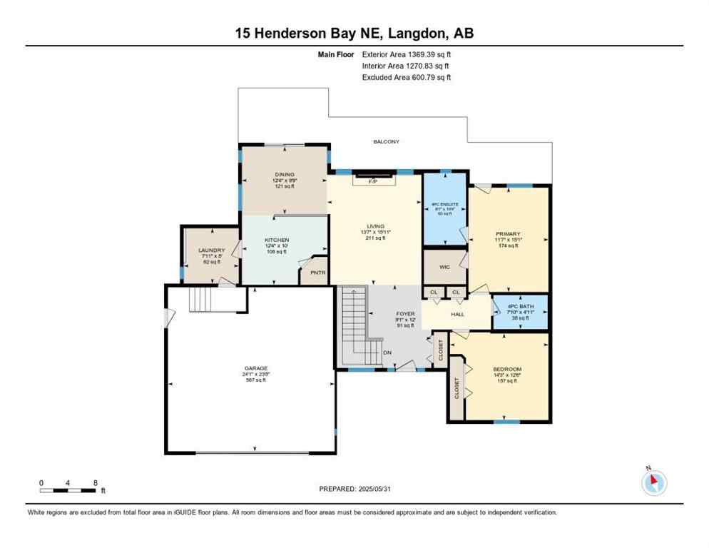 MLS® A2263078 - 15 Henderson Bay NE in NONE Langdon, Residential