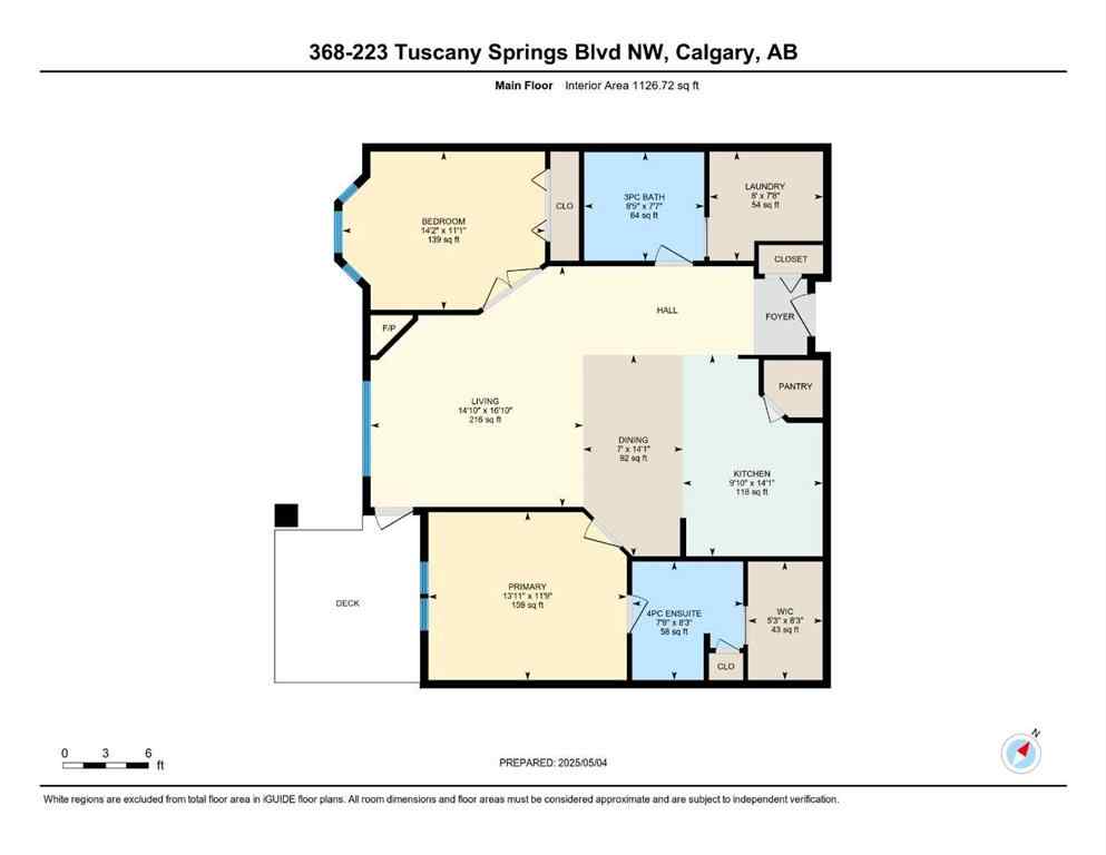MLS® A2263100 - Unit #368 223 Tuscany Springs Boulevard NW in Tuscany Calgary, Residential
