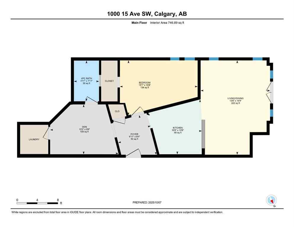 MLS® A2263115 - Unit #209 1000 15 Avenue SW in Beltline Calgary, Residential