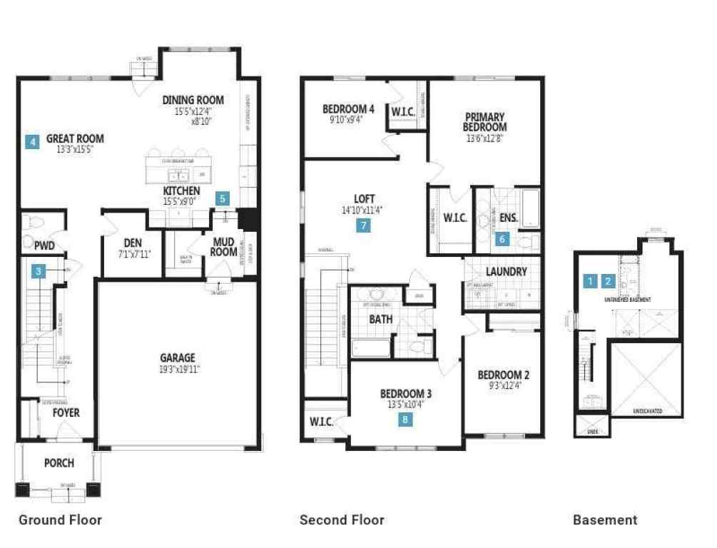 MLS® A2263154 - 304 Carringford View NW in Carrington Calgary, Residential