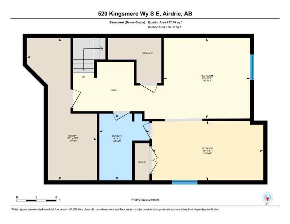 MLS® A2263186 - 520 Kingsmere Way SE in Kings Heights Airdrie, Residential