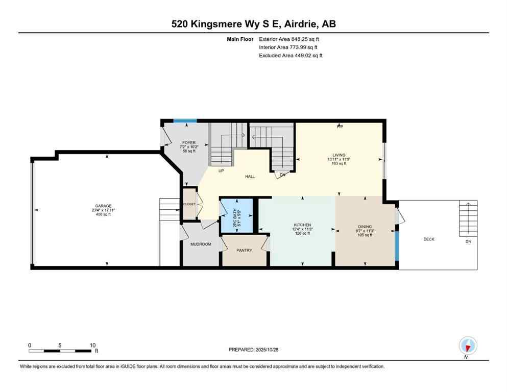 MLS&reg; # A2263186 - 520 Kingsmere Way SE in Kings Heights Airdrie, Residential Open Houses