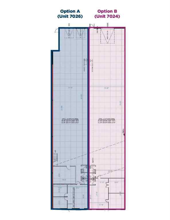 MLS® A2263194 - 7024-7026 30 Street SE in Foothills Calgary, Commercial