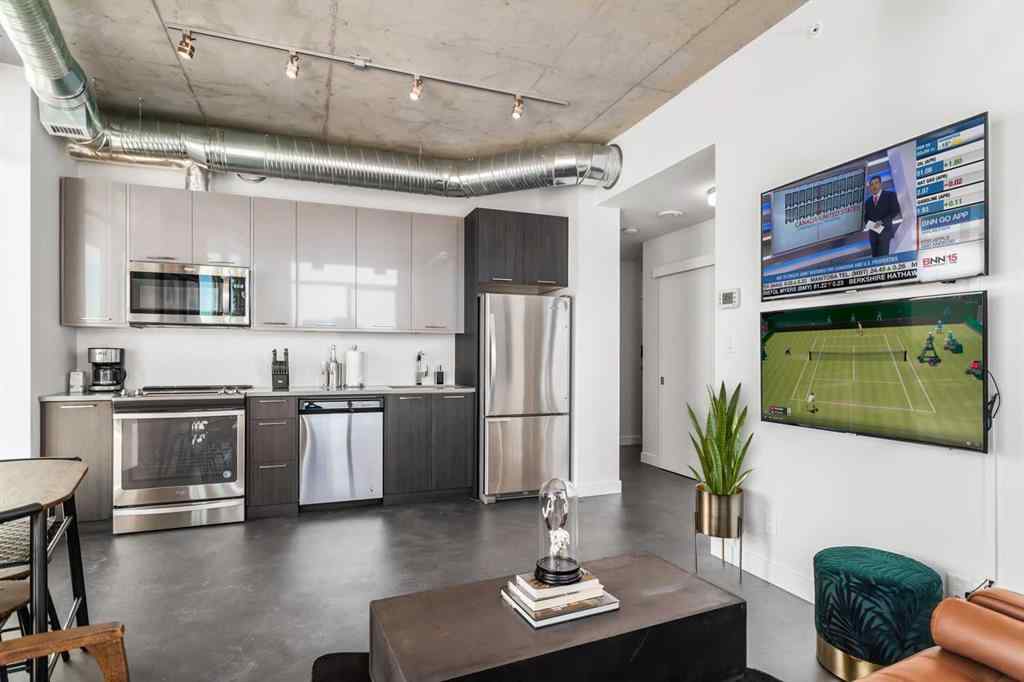 MLS® A2263197 - Unit #804 624 8 Avenue SE in Downtown East Village Calgary, Rental