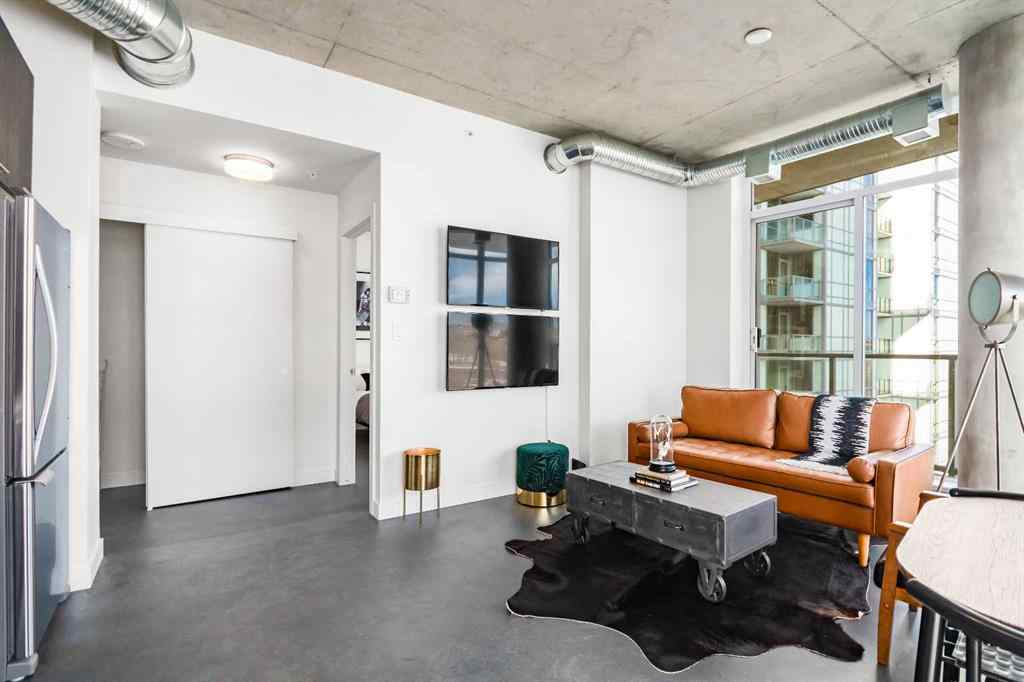 MLS® A2263197 - Unit #804 624 8 Avenue SE in Downtown East Village Calgary, Rental
