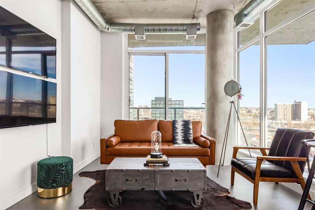 MLS® A2263197 - Unit #804 624 8 Avenue SE in Downtown East Village Calgary, Rental