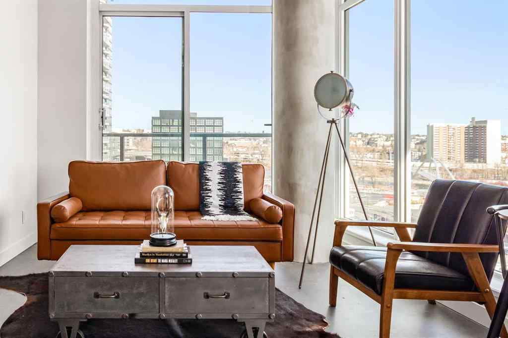 MLS® A2263197 - Unit #804 624 8 Avenue SE in Downtown East Village Calgary, Rental
