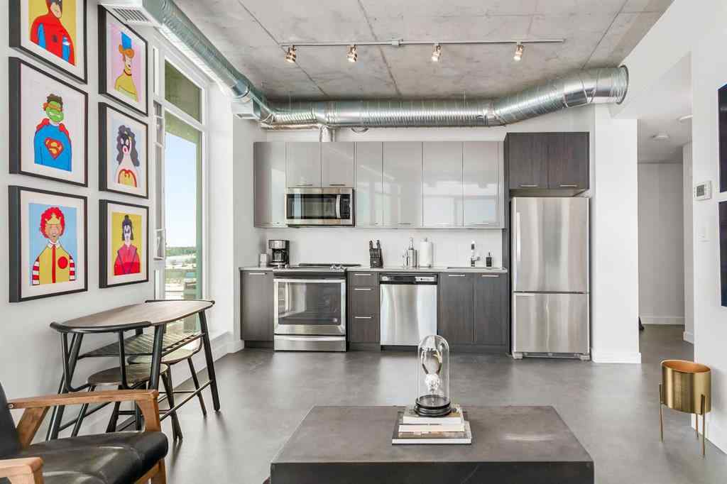 MLS® A2263197 - Unit #804 624 8 Avenue SE in Downtown East Village Calgary, Rental