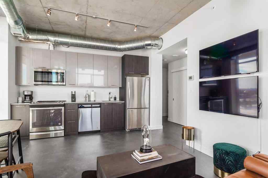 MLS® A2263197 - Unit #804 624 8 Avenue SE in Downtown East Village Calgary, Rental