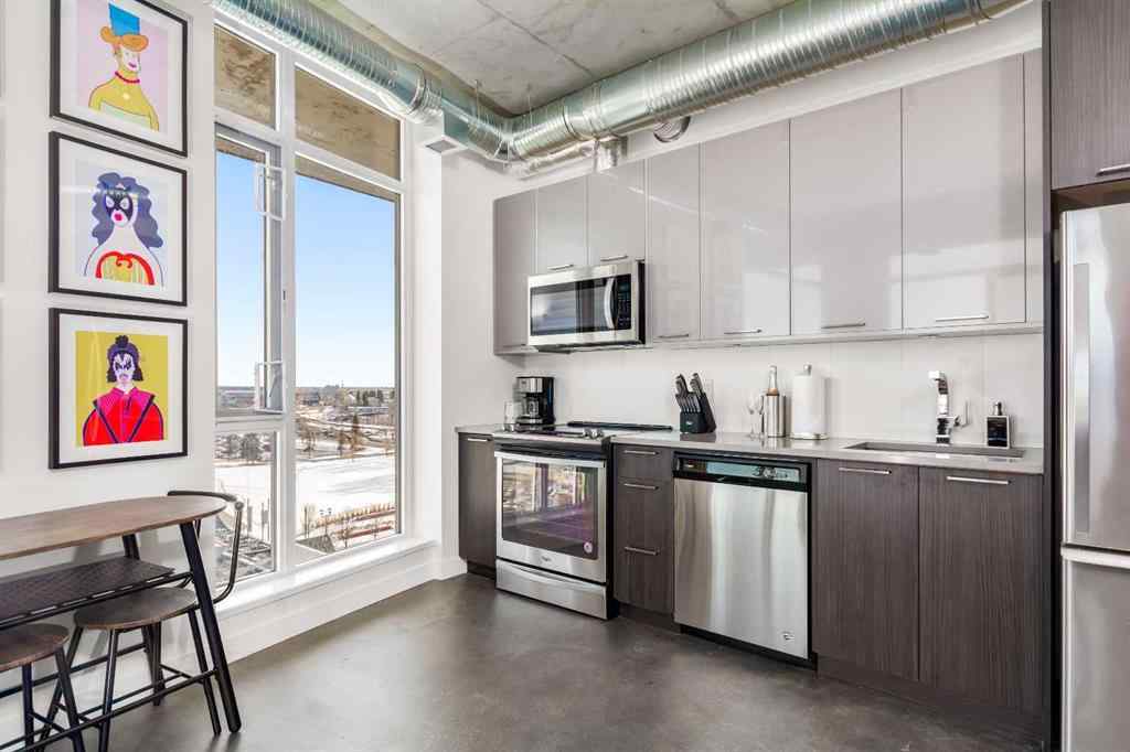 MLS® A2263197 - Unit #804 624 8 Avenue SE in Downtown East Village Calgary, Rental