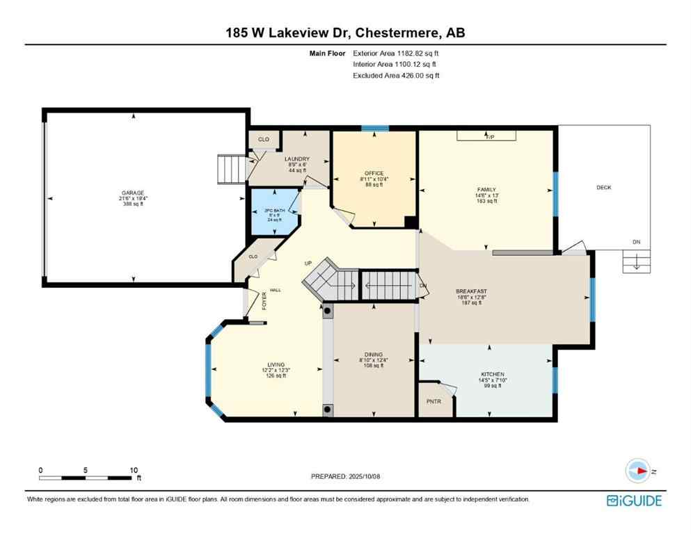 MLS® A2263206 - 185 West Lakeview Drive  in Lakeview Landing Chestermere, Residential