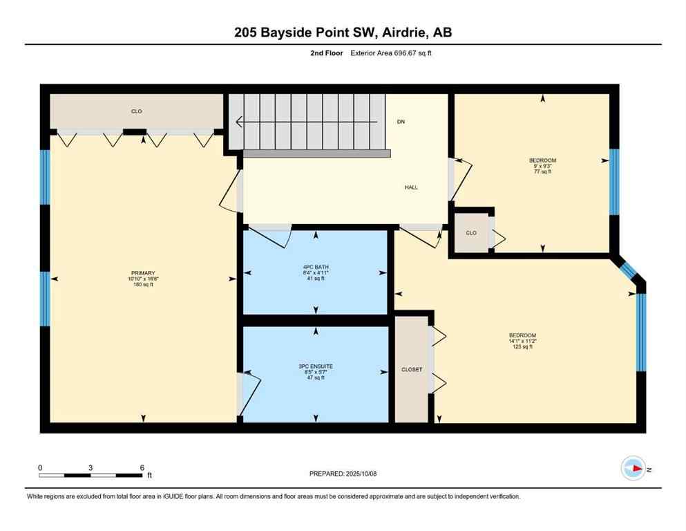 MLS® A2263209 - 205 Bayside Point SW in Bayside Airdrie, Residential