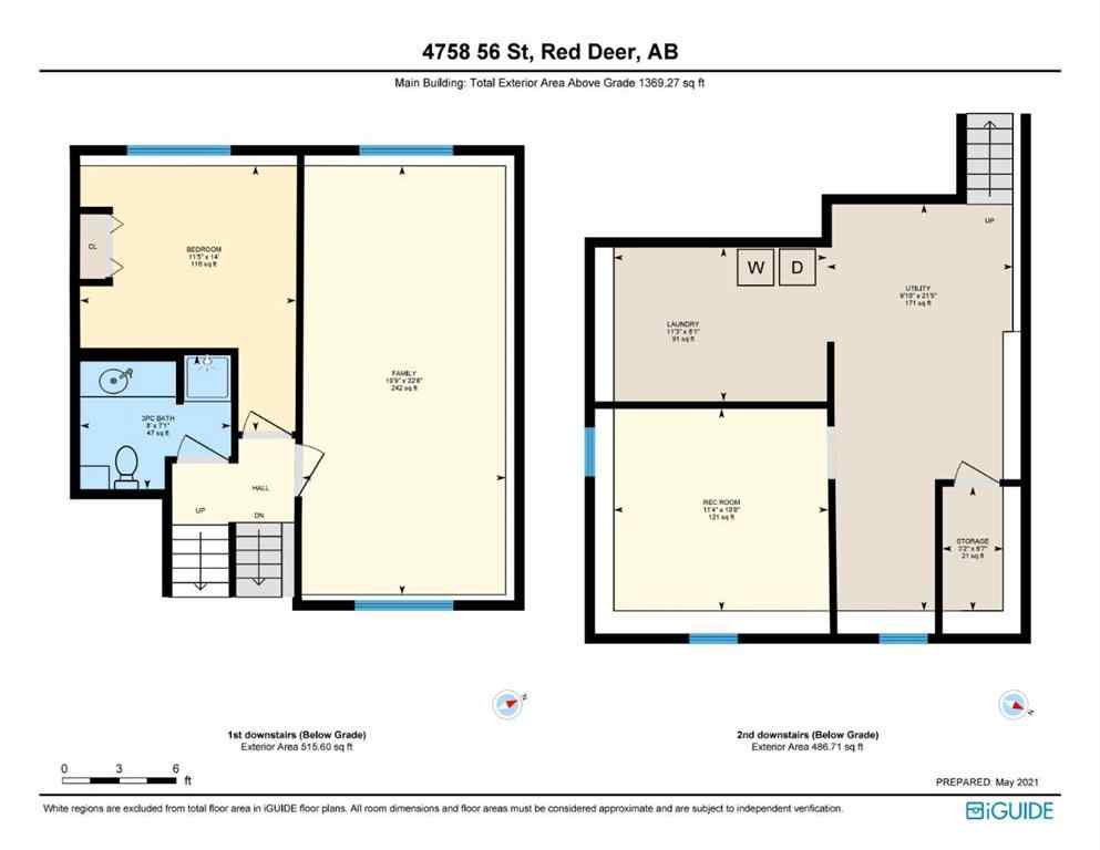 MLS® A2263227 - 4758 56 Street  in Downtown Red Deer Red Deer, Residential