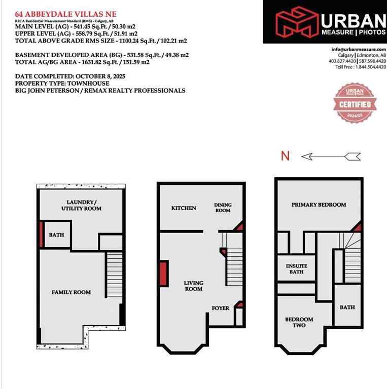 MLS® A2263228 - 64 Abbeydale Villas NE in Abbeydale Calgary, Residential