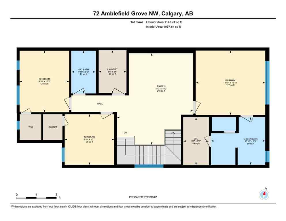 MLS® A2263229 - 72 Amblefield Grove NW in NONE Calgary, Residential