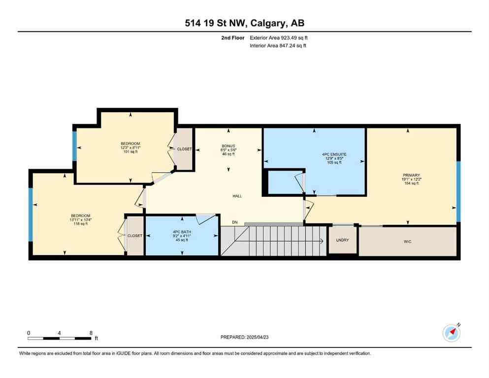 MLS® A2263241 - 514 19 Street NW in West Hillhurst Calgary, Residential