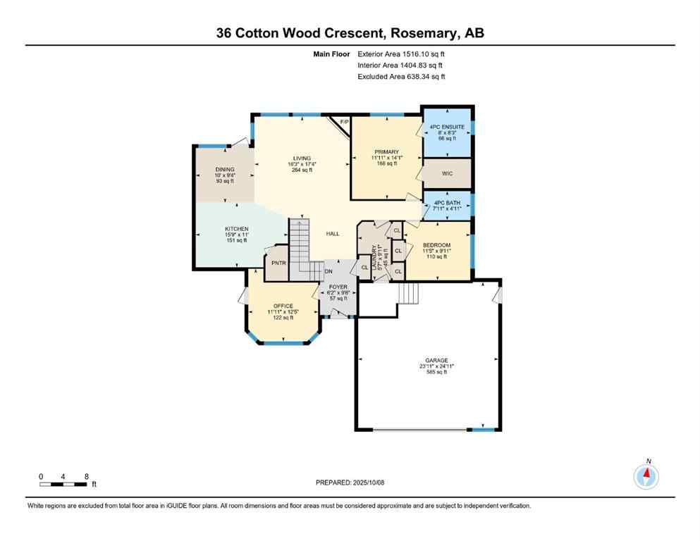 MLS® A2263260 - 36 Cottonwood Crescent  in NONE Rosemary, Residential