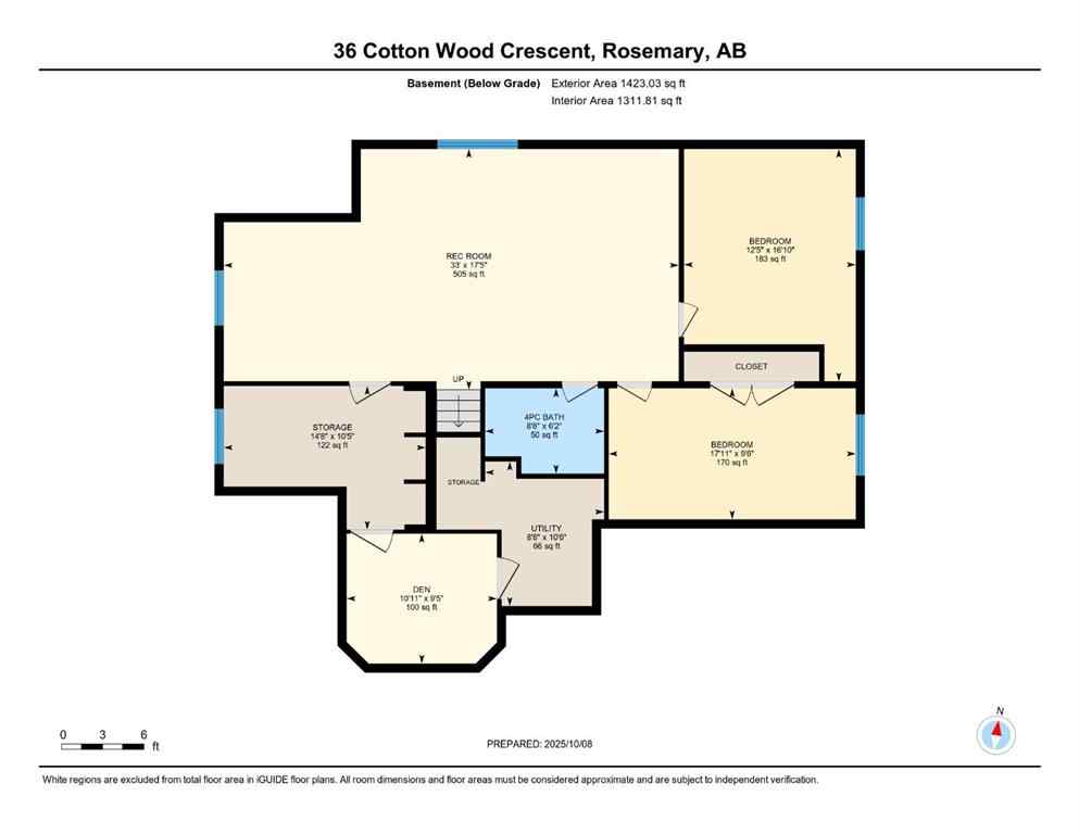 MLS® A2263260 - 36 Cottonwood Crescent  in NONE Rosemary, Residential