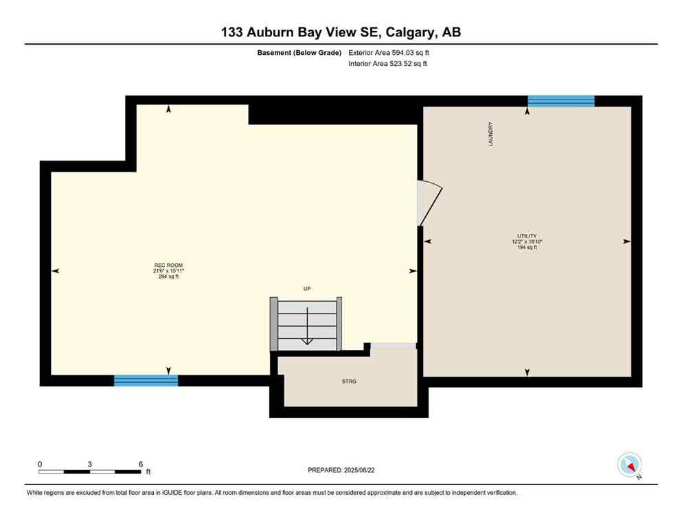 MLS® A2263297 - 133 Auburn Bay View SE in Auburn Bay Calgary, Residential