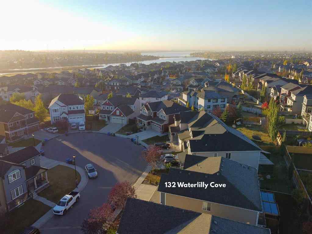 MLS® A2263323 - 132 Waterlily Cove  in Lakepointe Chestermere, Residential