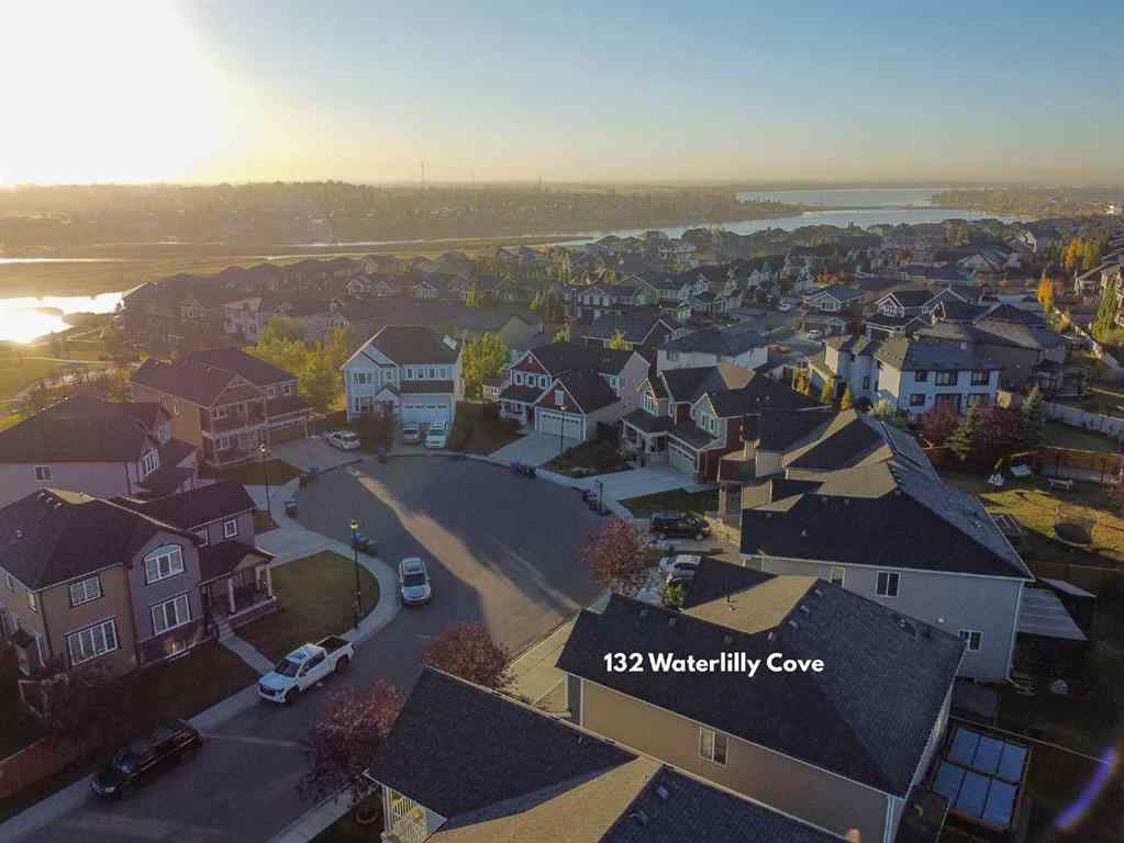 MLS® A2263323 - 132 Waterlily Cove  in Lakepointe Chestermere, Residential