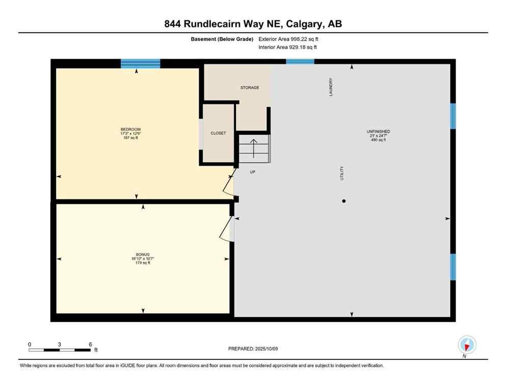MLS® A2263336 - 844 RundleCairn Way NE in Rundle Calgary, Residential