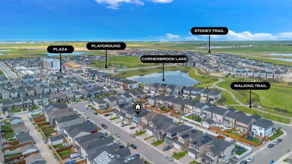 MLS® A2263341 - 229 Cornerbrook Common NE in Cornerstone Calgary, Residential