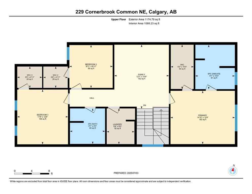 MLS® A2263341 - 229 Cornerbrook Common NE in Cornerstone Calgary, Residential
