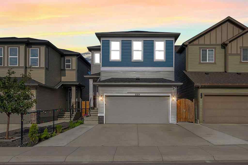 MLS® A2263341 - 229 Cornerbrook Common NE in Cornerstone Calgary, Residential