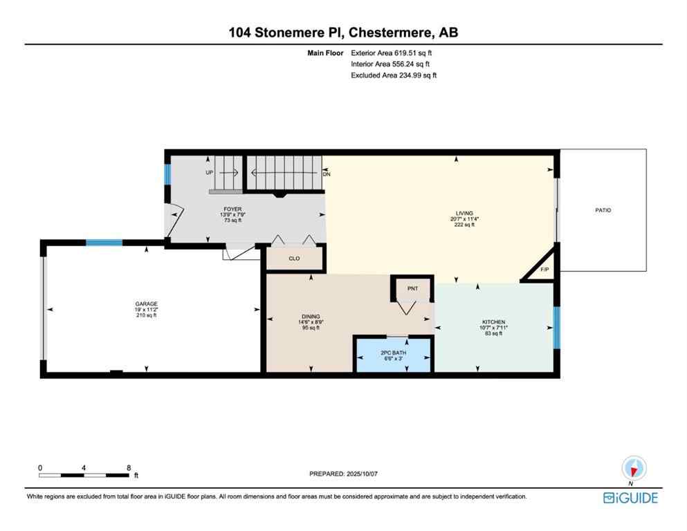 MLS® A2263355 - 104 Stonemere Place  in Westmere Chestermere, Residential