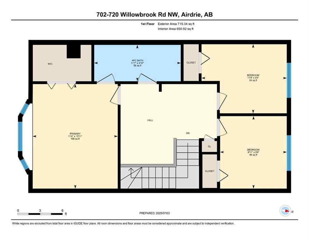 MLS® A2263361 - Unit #702 720 Willowbrook Road NW in Willowbrook Airdrie, Residential