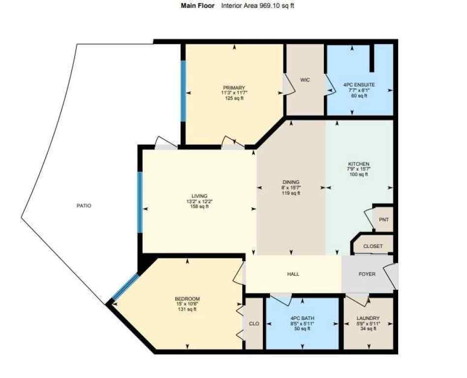 MLS® A2263372 - Unit #106 5110 36 Street  in South Hill Red Deer, Residential