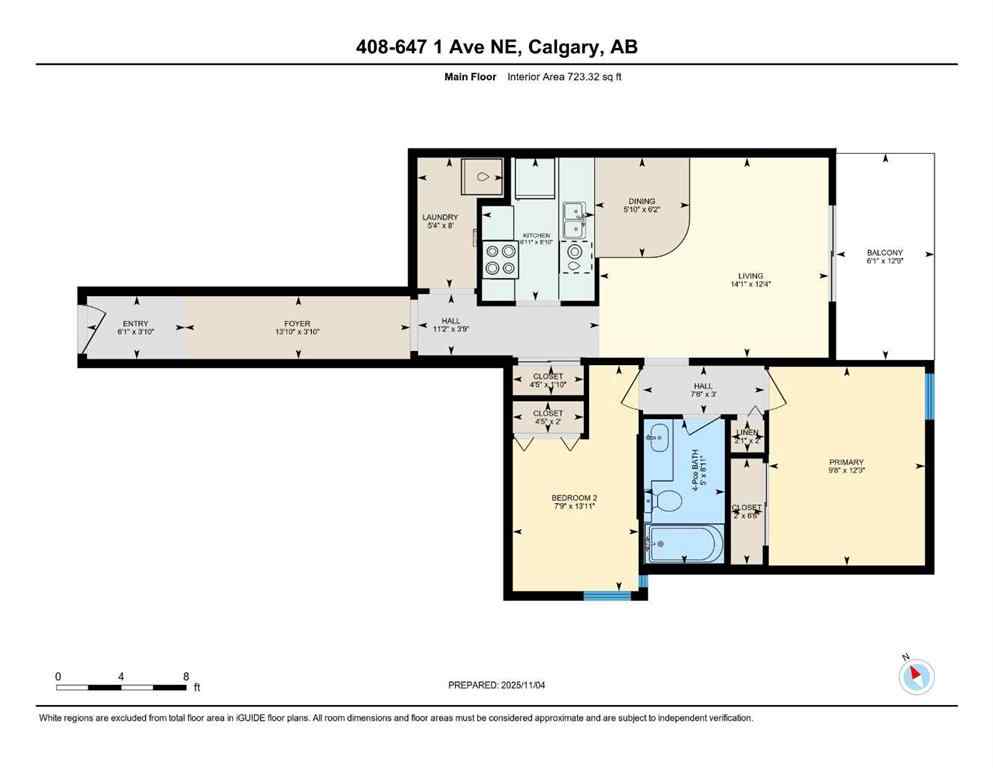 MLS&reg; # A2263399 - Unit #408 647 1 Avenue NE in Bridgeland/Riverside Calgary, Residential Open Houses