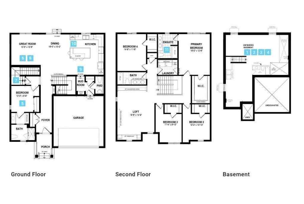 MLS® A2263465 - 243 Carringford View NW in Carrington Calgary, Residential