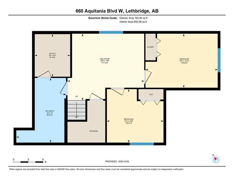 MLS® A2263516 - 660 Aquitania Boulevard W in Garry Station Lethbridge, Residential