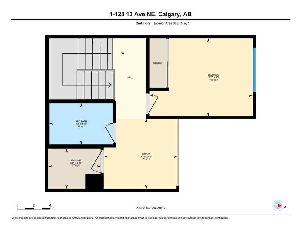 MLS® A2263530 - Unit #1 123 13 Avenue NE in Crescent Heights Calgary, Residential