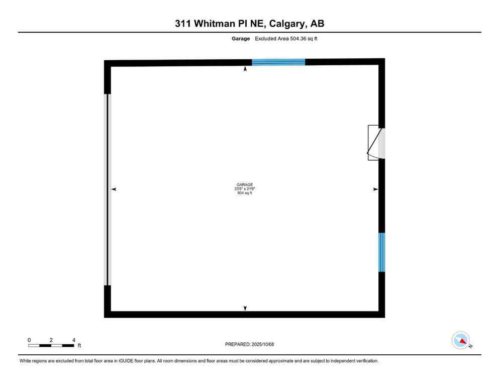 MLS® A2263539 - 331 Whitman Place NE in Whitehorn Calgary, Residential