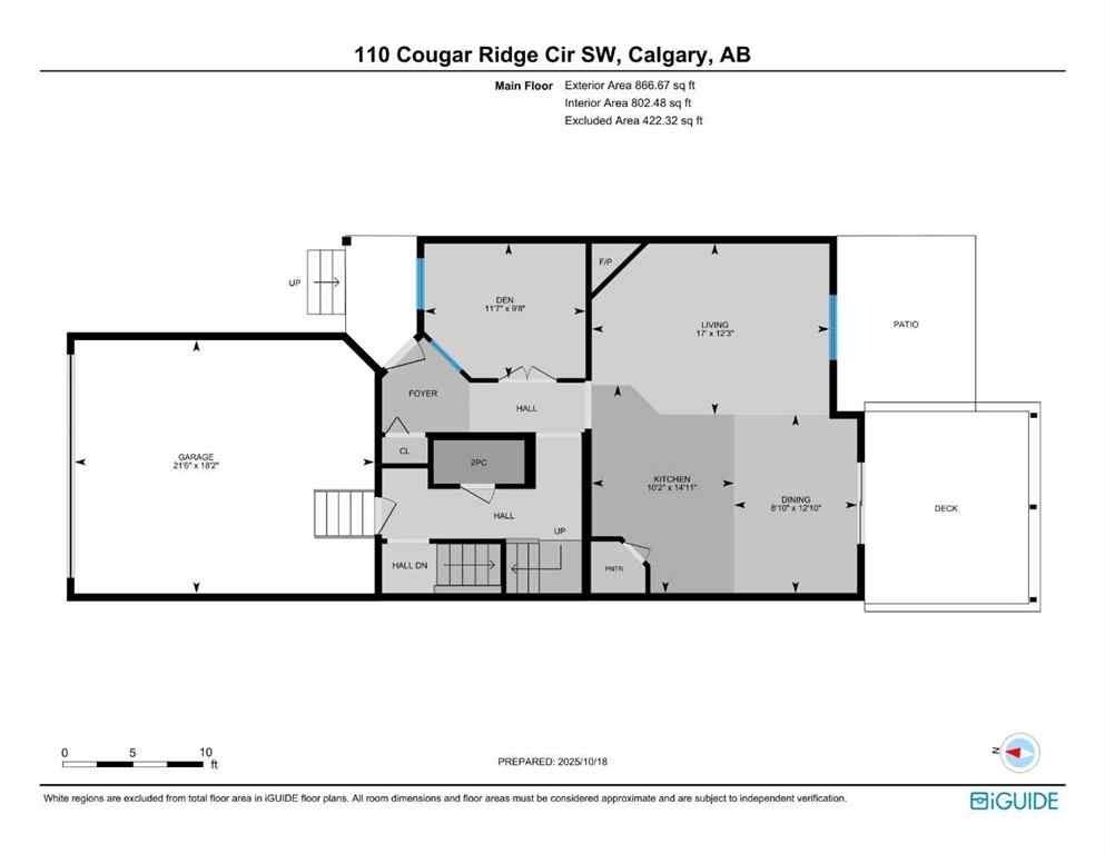 MLS® A2263540 - 110 Cougar Ridge Circle SW in Cougar Ridge Calgary, Residential