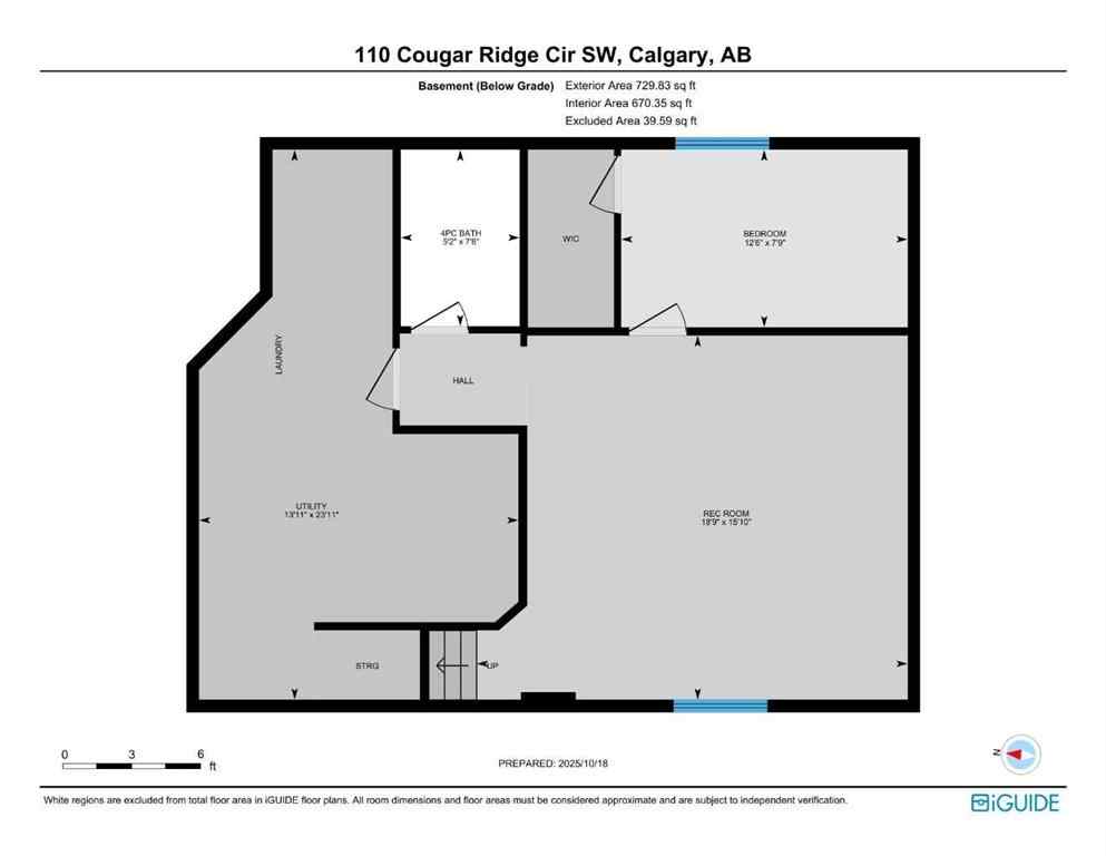 MLS® A2263540 - 110 Cougar Ridge Circle SW in Cougar Ridge Calgary, Residential