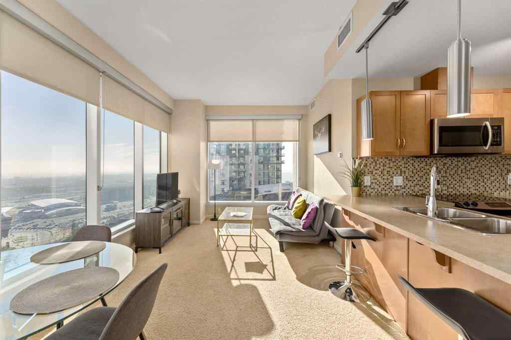 MLS® A2263548 - Unit #2702 1320 1 Street SE in Beltline Calgary, Residential