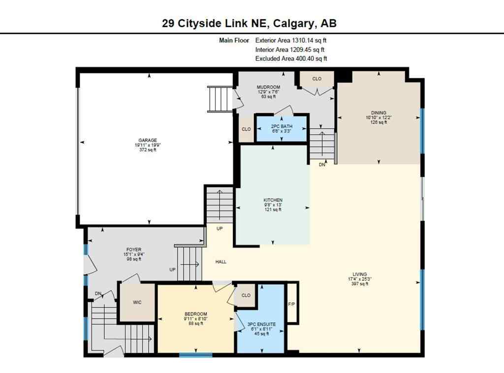 MLS® A2263552 - 29 Cityside Link NE in Cityscape Calgary, Residential
