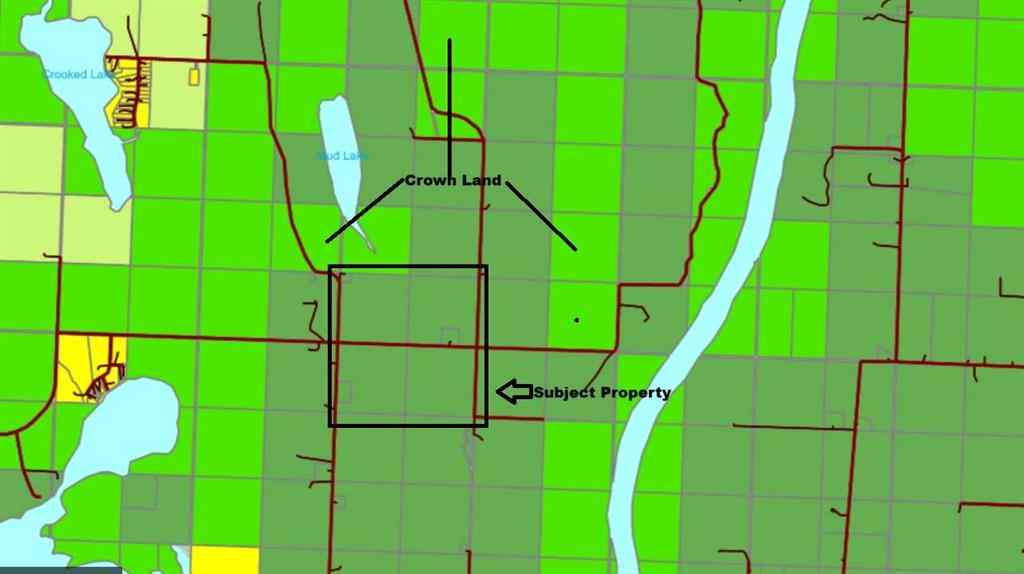 MLS® A2263563 -  SW 17-68-23-W4   in NONE Rural Athabasca County, Land