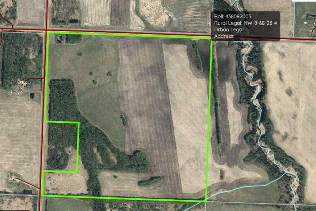 MLS® A2263563 -  SW 17-68-23-W4   in NONE Rural Athabasca County, Land