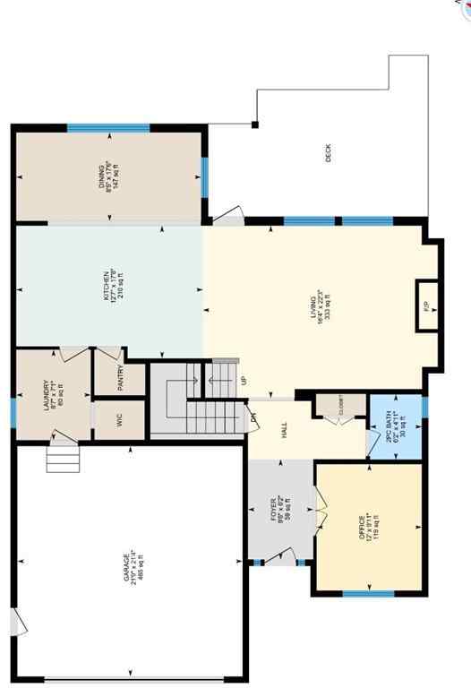 MLS® A2263648 - 332 kinniburgh Boulevard  in Kinniburgh North Chestermere, Residential